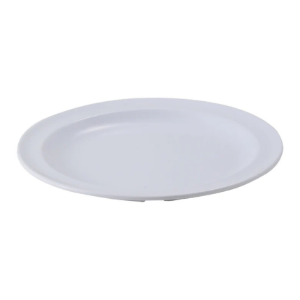 PLATO LLANO REDONDO DE MELAMINA MMPR-10W