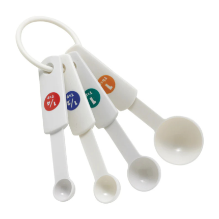 JUEGO DE CUCHARAS PARA MEDIR MSPP-4