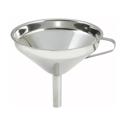 EMBUDO DE BOCA ANCHA DE ACERO INOXIDABLE SF-5