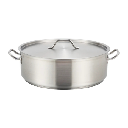 OLLA CHATA DE ACERO SSLB-25