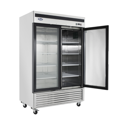 REFRIGERADOR EXPOSITOR CON DOS PUERTAS DE VIDRIO MCF8707GR