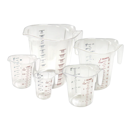 JUEGO DE VASOS PARA MEDIR DE 5 PIEZAS PMCP-5SET