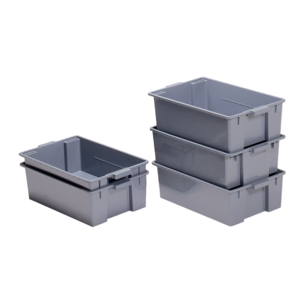CAJAS PLASTICAS APILABLES MULTIUSO 040-3002-0