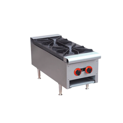 COCINA 2 HORNILLAS A GAS PEDESTAL IMPORTADA COC-2S