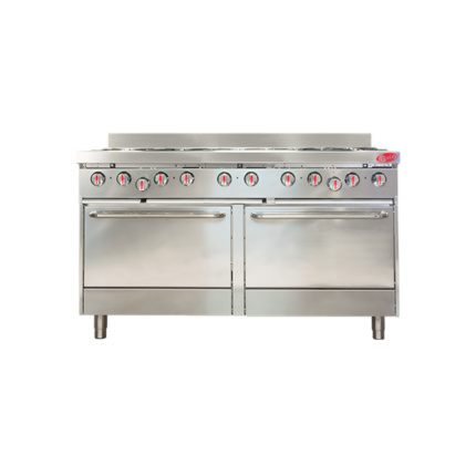 COCINA DE 10 HORNILLAS 2 HORNOS A GAS  C10H2H